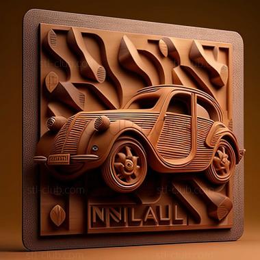 3D model Renault Monastella (STL)